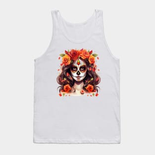 Day of the Dead Woman #6 Tank Top